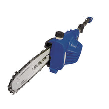 Load image into Gallery viewer, Sun Joe iON8PS2-LT-SJB 40-Volt iON+ Cordless Telescoping Multi-Angle Pole Chain Saw Kit | 8-inch | W/ 2.5-Ah Battery and Charger (Blue)