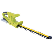 Load image into Gallery viewer, Sun Joe 24V-HT18-LTE 24-Volt iON+ Cordless Handheld Hedge Trimmer Kit | 5/8" | W/ 2.0-Ah Battery and Charger