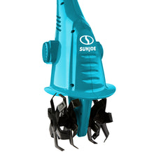 Load image into Gallery viewer, Sun Joe TJ599E-BLU-RM Electric Garden Cultivator | 6.3-Inch | 2.5 Amp | Blue (Refurbished)