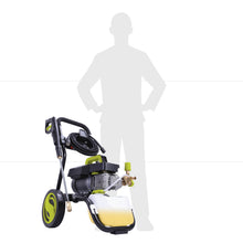 Load image into Gallery viewer, Sun Joe SPX9008-PRO Commercial Series Cold Water Electric Direct Drive Crank Shaft Pressure Washer | 1800 PSI Max | 1.6 GPM Max | 2.41 HP Brushless Induction Motor | 120 Volt | Wall Mount | Roll Cage