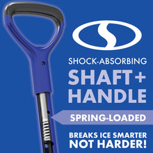 Load image into Gallery viewer, Snow Joe SJEG700 Spring Loaded Impact Reducing Steel Ice Chopper | 7-Inch x 5.5-Inch | Shock Absorbing Handle