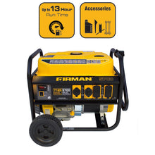 Load image into Gallery viewer, FIRMAN P05701 7125/5700 Watt 120/240 V Gas Recoil Start Generator, EPA only