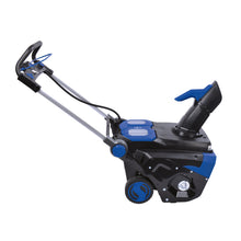 Load image into Gallery viewer, Sun Joe iON100V-POWERUP-BDL 100-Volt iONPRO POWERUP Bundle | W/ 100-Volt Snow Blower Kit, Lawn Mower, and Chainsaw