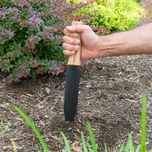Load image into Gallery viewer, Sun Joe SJHH1901 Hori-Hori Landscaping Digging Tool | 6.5 in | Carbon Steel | Serrated Edge | Ruler | Sheath