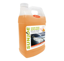 Load image into Gallery viewer, Sun Joe SPX-FCS1G-CRM Premium Snow Foam Car Wash Soap and Cleaner | 1-Gal. | Orange-Vanilla Scent