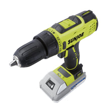 Load image into Gallery viewer, Sun Joe 24V-DD-LTE-SJG 24-Volt iON+ Cordless Drill Driver Kit | W/ 2.0-Ah Battery and Charger