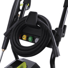 Load image into Gallery viewer, Sun Joe SPX9008-PRO Commercial Series Cold Water Electric Direct Drive Crank Shaft Pressure Washer | 1800 PSI Max | 1.6 GPM Max | 2.41 HP Brushless Induction Motor | 120 Volt | Wall Mount | Roll Cage