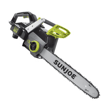Load image into Gallery viewer, Sun Joe iON100V-18CS-CT 100-Volt iONPRO Cordless Brushless Handheld Chain Saw | 18-Inch | Tool Only