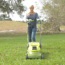Load image into Gallery viewer, Sun Joe MJ401C-XR Cordless Lawn Mower | 14 inch | 28V | 5 Ah | Brushless Motor