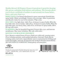 Load image into Gallery viewer, Martha Stewart MTS-APC1Q Indoor/Outdoor All-Purpose Super Cleaner Concentrate