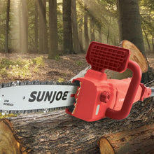 Load image into Gallery viewer, Sun Joe SWJ807E-Red-RM Electric Convertible Pole Chain Saw | 10 inch | 8.0 Amp (Certified Refurbished, Red)