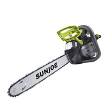 Load image into Gallery viewer, Sun Joe iON100V-18CS-CT 100-Volt iONPRO Cordless Brushless Handheld Chain Saw | 18-Inch | Tool Only