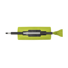 Load image into Gallery viewer, Snow Joe illum-n-Broom LED lighted 4-in-1 Snow Broom + Ice Scraper (Green) (Refurbished A)