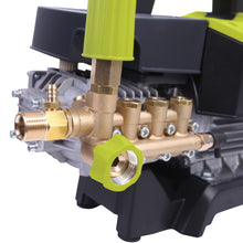 Load image into Gallery viewer, Sun Joe SPX9004-PRO Commercial Series Cold Water Electric Direct Drive Crank Shaft Pressure Washer | 1300 PSI Max | 2 GPM Max | 2.15 HP Brushless Induction Motor | 120 Volt | Wall Mount