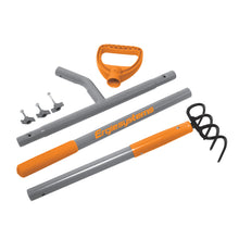 Load image into Gallery viewer, Ergie Systems ERG-CLTV45 Steel Shaft Garden Soil Cultivator | 54-Inch | 4 Tines