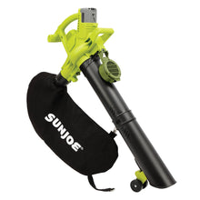 Load image into Gallery viewer, Sun Joe iONBV-RM 40-Volt iONMAX Variable-Speed Cordless Blower/Vacuum/Mulcher Kit | W/ 4.0-Ah Battery and Charger (Certified Refurbished)