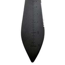 Load image into Gallery viewer, Sun Joe SJHH1901 Hori-Hori Landscaping Digging Tool | 6.5 in | Carbon Steel | Serrated Edge | Ruler | Sheath