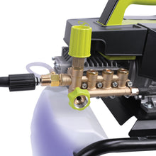 Load image into Gallery viewer, Sun Joe SPX9008-PRO Commercial Series Cold Water Electric Direct Drive Crank Shaft Pressure Washer | 1800 PSI Max | 1.6 GPM Max | 2.41 HP Brushless Induction Motor | 120 Volt | Wall Mount | Roll Cage