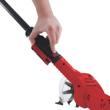 Load image into Gallery viewer, Sun Joe SJ-WD24V-RED 24-Volt iON+ Cordless Telescoping Cultivator/Weeder Kit | W/ 2.0-Ah Battery and Charger (Red)