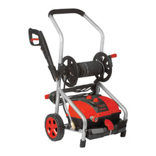 Load image into Gallery viewer, Sun Joe SPX4001-RED-RM Electric Pressure Washer | 2030 PSI Max | 1.76 GPM | 14.5-Amp | Pressure Select | Hose Reel (Red) (Certified Refurbished)