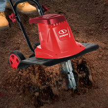 Load image into Gallery viewer, Sun Joe TJ602E-RED Electric Garden Tiller/Cultivator, Red | 12-Inch | 8 Amp