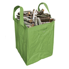Load image into Gallery viewer, Martha Stewart MTS-MLB1 48-Gallon Multi-Purpose Re-Usable Heavy Duty Garden Tote Bag with Reinforced Shoulder Straps and Side Handles (Bay Leaf Green)