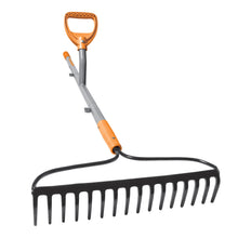 Load image into Gallery viewer, Ergie Systems ERG-BWRK16 Steel Shaft Strain Reducing Bow Rake | 55-Inch | 16-Tine