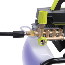 Load image into Gallery viewer, Sun Joe SPX9005-PRO Commercial Series Cold Water Electric Direct Drive Crank Shaft Pressure Washer | 1300 PSI Max | 2 GPM Max | 2.15 HP Brushless Induction Motor | 120 Volt | Wall Mount | Roll Cage
