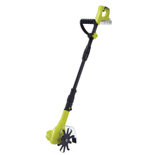 Load image into Gallery viewer, Sun Joe SJ-WD24V-SJG 24-Volt iON+ Cordless Telescoping Cultivator/Weeder Kit | W/ 2.0-Ah Battery and Charger