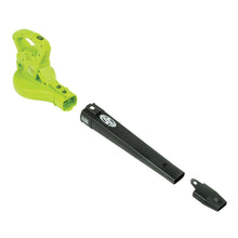 Load image into Gallery viewer, Sun Joe SBJ601E-RM 2-Speed Electric Blower | 215 MPH | 10 Amp | Green (Certified Refurbished)