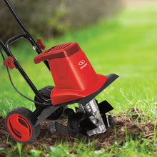 Load image into Gallery viewer, Sun Joe TJ602E-RED-RM Electric Garden Tiller/Cultivator | 12-Inch | 8 Amp (Red) (Certified Refurbished)