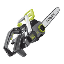 Load image into Gallery viewer, Sun Joe iON100V-POWERUP-BDL 100-Volt iONPRO POWERUP Bundle | W/ 100-Volt Snow Blower Kit, Lawn Mower, and Chainsaw
