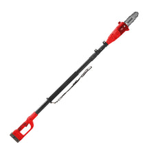 Load image into Gallery viewer, Sun Joe 20VIONLT-PS8-RED-RM 20-Volt iON Cordless Telescoping Pole Chain Saw Kit | 8-inch | W/ 2.5-Ah Battery and Charger (Red) (Certified Refurbished)
