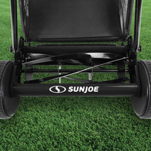 Load image into Gallery viewer, Sun Joe MJ504M-BLK Manual Reel Mower without Grass Catcher | 16 inch | 9 Height Positions (Black)

