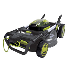 Load image into Gallery viewer, Sun Joe iON100V-POWERUP-BDL 100-Volt iONPRO POWERUP Bundle | W/ 100-Volt Snow Blower Kit, Lawn Mower, and Chainsaw
