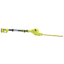 Load image into Gallery viewer, Sun Joe 20VIONLT-PHT17-SJG 20-Volt iON Cordless Telescoping Pole Hedge Trimmer Kit | 17-inch | Dual Action | W/ 2.5-Ah Battery and Charger
