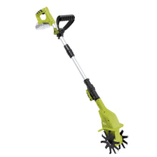 Load image into Gallery viewer, Sun Joe 24V-TLR-LTE 24-Volt iON+ Cordless Garden Tiller + Cultivator Kit | W/ 2.0-Ah Battery and Charger
