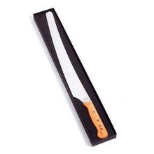Load image into Gallery viewer, Nisaku Stainless Steel Wave Knife, 14-Inch Blade
