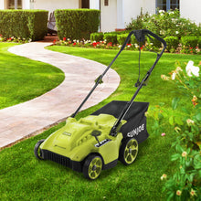 Load image into Gallery viewer, Sun Joe MJ506E Electric Reel Lawn Mower w/ Grass Catcher | 16 in | 6.5 Amp | Quad Wheel | 24 Blade
