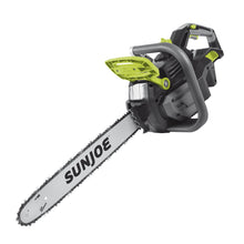 Load image into Gallery viewer, Sun Joe iON100V-POWERUP-BDL 100-Volt iONPRO POWERUP Bundle | W/ 100-Volt Snow Blower Kit, Lawn Mower, and Chainsaw
