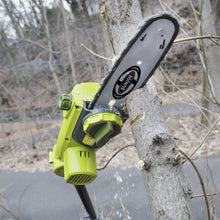 Load image into Gallery viewer, Sun Joe iON8PS 40-Volt iONMAX Cordless Pole Chain Saw Kit | 8-Inch | W/ 4.0-Ah Battery and Charger
