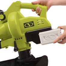 Load image into Gallery viewer, Sun Joe LEAFRELIEF-BDL Leaf Removal Bundle | W/ 48-Volt Cordless Blower/Vacuum/Mulcher Kit, Electric Leaf Shredder, and Leaf Bag
