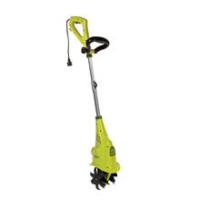 Load image into Gallery viewer, Sun Joe BDL-TJ599E Electric Cultivator Bundle (TJ599E + Safety Glasses) | 2.5-Amp | 6-Inch | Green |
