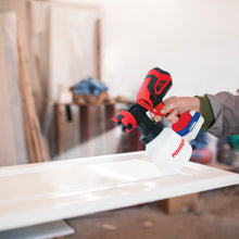 Load image into Gallery viewer, Sun Joe 24V-PS1-RED 24-Volt iON+ Cordless HVLP Handheld Paint Sprayer Kit | 4.0-Ah | W/ 2.0-Ah Battery, Charger, and Included Accessories
