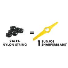 Load image into Gallery viewer, Sun Joe SB601RB Replacement Trimmer Blade | Compatible with SB600E &amp; SB601E &amp; SB602E
