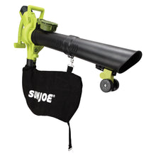 Load image into Gallery viewer, Sun Joe iONBV-XR 40-Volt iONMAX Cordless 3-in-1 Blower Vacuum Mulcher Kit | 200-MPH | W/ 5.0-Ah Battery and Charger
