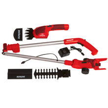 Load image into Gallery viewer, Sun Joe HJ605CC-RED 2-in-1 Cordless Telescoping Grass Trimmer | 7.2 Volt (Red)
