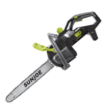 Load image into Gallery viewer, Sun Joe iON100V-POWERUP-BDL 100-Volt iONPRO POWERUP Bundle | W/ 100-Volt Snow Blower Kit, Lawn Mower, and Chainsaw
